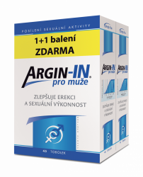 Argin-IN pro muže tob.45 + Argin-IN tob.45 zdarmama