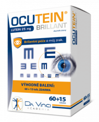 Ocutein FORTE Lutein 15mg DaVinci Academia tob.60+15