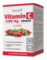 Vitamin C 1200 mg URGENT se šípky Imunit 60 tbl.